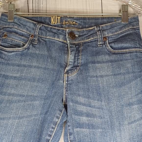 Kut From The Kloth Women's Blue Jeans - Picture 3 of 14